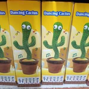 Dancing cactus. musical cactus,  dances and sings.