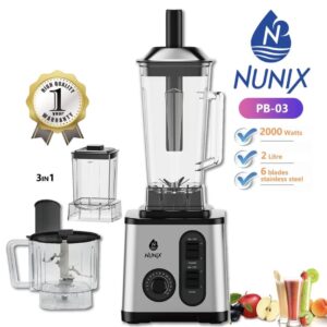 Nunix 3 In 1 Professional Blender PB-03