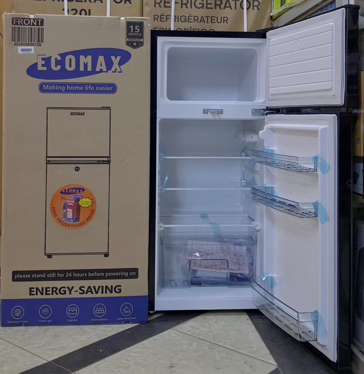 Ecomax Fridge 108L
