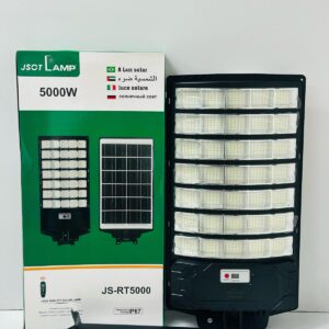 Model RT 5000W Solar Street Light – Powerful, Energy-Saving Outdoor Lighting.